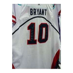    Signed Bryant, Kobe White Team USA Swingman Jersey 