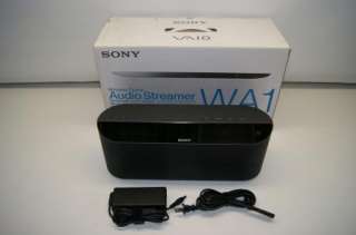 Sony VAIO VGF WA1 Wireless Digital Music Streamer BLACK SPEAKER HOME 