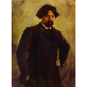   24 x 32 inches   Portrait of the Artist Vasily Surikov