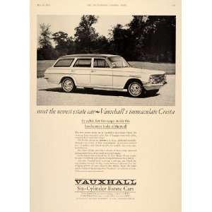 1964 Ad Vauxhall Cresta Estate Car Station Wagon GM UK   Original 
