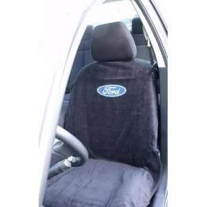   ISCSA100FORT Ford Escape Slip On Seat Cover with Ford Logo   In Tan