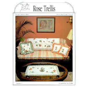  Rose Trellis   Cross Stitch Pattern Arts, Crafts & Sewing