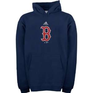  Boston Red Sox Navy Adidas Team Logo Youth Hooded 