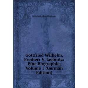   , Volume 1 (German Edition) Gottschalk Eduard Guhrauer Books