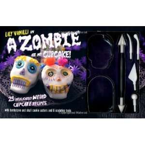  Zombie Cupcake Kit [Hardcover] Lily Vanilli Books