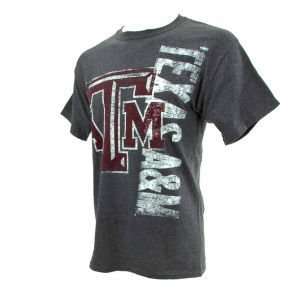  Texas A&M Aggies NCAA Grandmaster Melange T Shirt Sports 