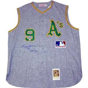  Reggie Jackson Oakland Athletics Autographed Jersey with 