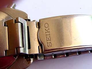 Seiko signed 6139 8002 speed timer defect for parts  