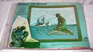   THE MERMAID Paragon Crewel Embroidery Kit Adele Veres 20x 24  