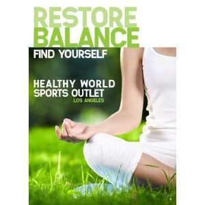  Restore Balance Sports Outlet Sign