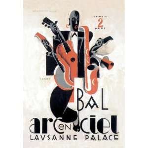  Bal Arcenciel 12x18 Giclee on canvas