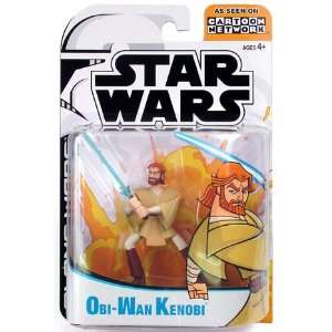  Hasbro Obi Wan Kenobi Star Wars Animated Clone Wars Toys & Games