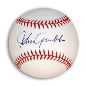  Johnny Grubb Autographed MLB Baseball