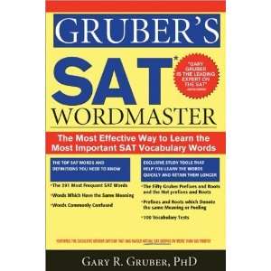   Most Important SAT Vocabulary Words [Paperback] Gary Gruber Books