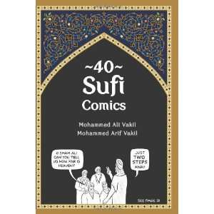  40 Sufi Comics [Paperback] Mohammed Ali Vakil Books