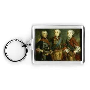  Paul, Frederick II and Gustav Adolph of Sweden (w/c on 