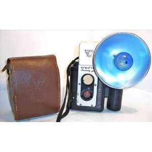  Argus 75 TLR Camera with Case and FLash 