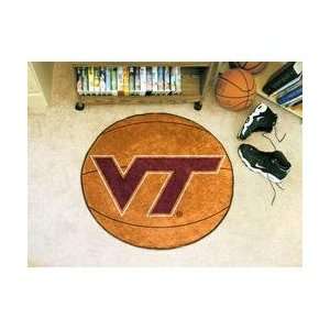  Virginia Tech Hokies NCAA Basketball Round Floor Mat (29 