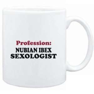 Mug White  Profession Nubian Ibex Sexologist  Animals  