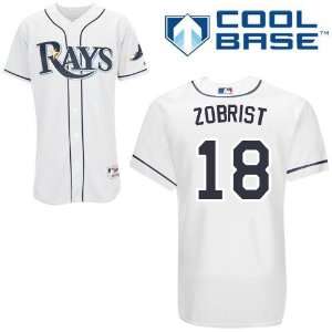  Ben Zobrist Tampa Bay Rays Authentic Home Cool Base Jersey 