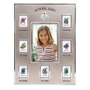   Picture Frame SCHOOL DAYS   Silver   Picture Frame
