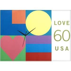  Mod Love Canvas Wall Clock