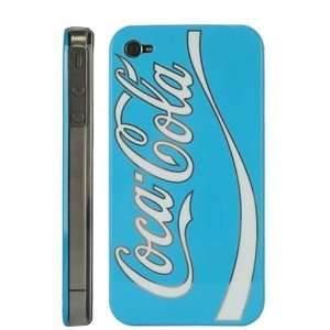  Lovely Hard Coco Cola case for Iphone 4 4g  Blue 