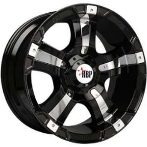 RBP 93R 18x10 Black Wheel / Rim 5x4.5 with a  25mm Offset and a 78.00 