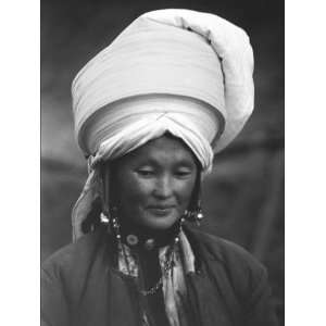  Kashgar Trip   Uyghur Woman   Headdress Photographic 