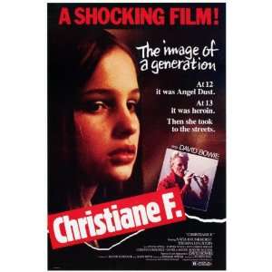  Christiane F Movie Poster (27 x 40 Inches   69cm x 102cm 