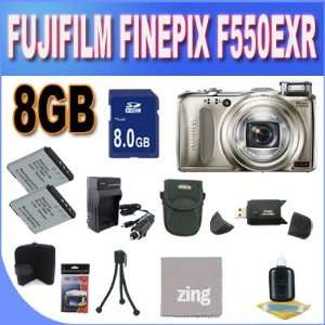 Camera with Fujinon 15x Super Wide Angle Zoom Lens and GPS Geo Tagging 