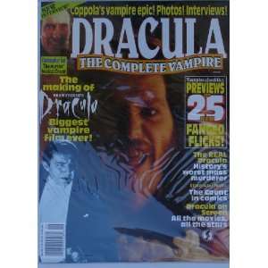 Movie Magazine #6 1992 , Dracula , Bela Lugosi , Christopher Lee 
