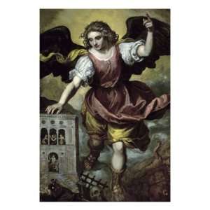   The Archangel St. Michael Premium Giclee Poster Print