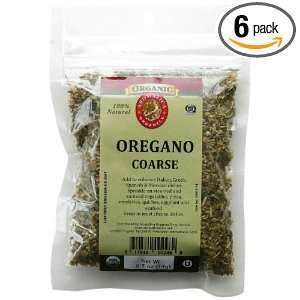 Aromatica Organics Oregano, Greek, 0.5 Ounce (Pack of 6)  