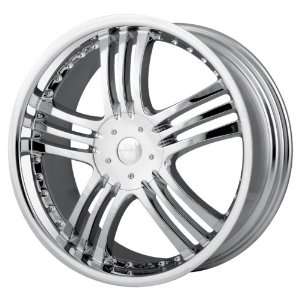    18 Inch 18x7.5 Mazzi wheels KLAW 385 Chrome wheels rims Automotive