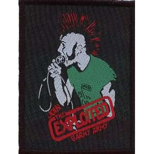  The Exploited Barmy Join The Army Woven Offical Patch 
