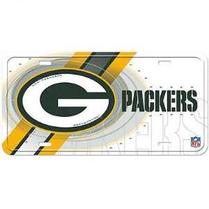  Green Bay Packers License Plate Aluminum Street Flair 