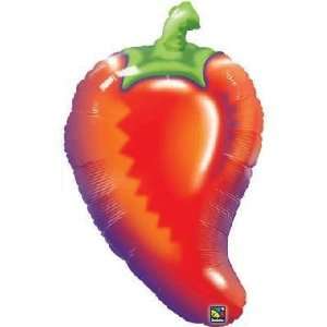  Chili Pepper Helium Shape   Fiesta Party Theme