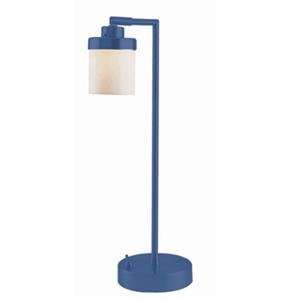  iHome 9896 01 Cube Table Lamp   Blue