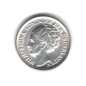   Curacao (Kingdom of Netherlands) 10 Cents Coin KM#37   64% Silver