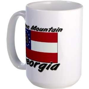  Stone Mountain Georgia City Large Mug by  