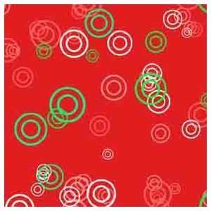  ArtScape 9 Red Rings Pool Table Cloth
