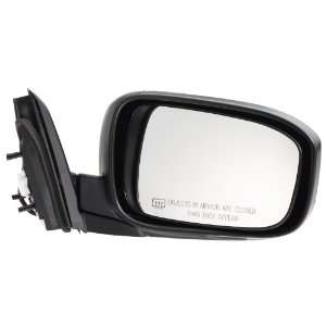 Pilot 03 07 Honda Accord Coupe Power Heated Mirror Right Black Smooth 