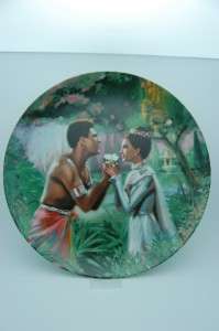 The King and I Vintage Collectible Plate WE KISS IN A SHADOW Knowles 