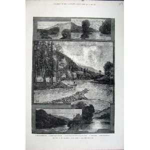  1881 Cascapediac River Canada Jack Sailor Trees Fine