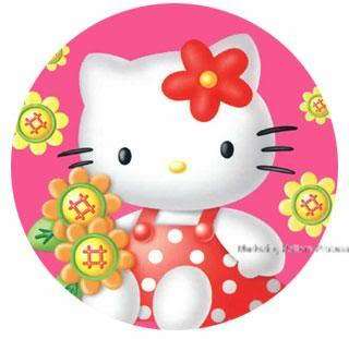 Hello Kitty #4 Cross Stitch Pattern  