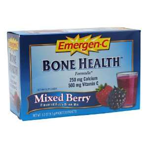  Alacer   Emergen C Bone Health, Mixed Berry, High Calcium 