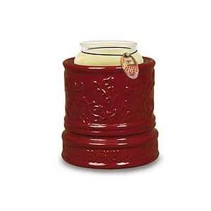  Electric Jar Candle Warmers Crock Style Mulberry Emboss 
