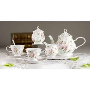 Ashleys Rose Porcelain Tea Set 