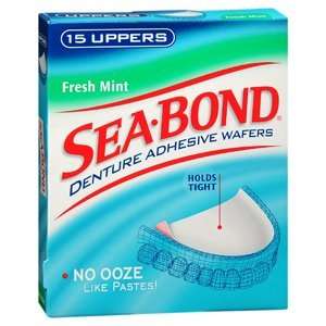  SEA BOND UPPERS FRSH MINT 6502 15EA COMBE INCORPORATED 